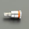 1/4"DRx  4mm [Hex-Plus]ﾋﾞｯﾄｿｹｯﾄ(ﾎｰﾙﾄﾞ付)