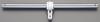 1/2"DR/300mm Ｔ型ｽﾗｲﾄﾞﾊﾝﾄﾞﾙ(ｸｲｯｸﾘﾘｰｽ)
