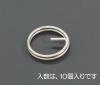 8x0.8mm キーリング(ｽﾃﾝﾚｽ製/10個)