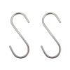 100x4.0mm Sフック(ｽﾃﾝﾚｽ製/2個入)