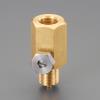 G 1/2"xG 1/2" ダンプナ(黄銅)
