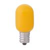 AC100V/0.5W/E12 LEDナツメ電球(黄)