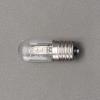 AC100V/0.5W/E17 ＬＥＤナツメ電球(電球色)