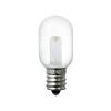 AC100V/0.9W/E12電球(LED/装飾用/ｸﾘｱ昼白色