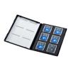 SD/micro SDｶｰﾄﾞｹｰｽ(兼用ｸﾘｱｹｰｽ6枚入)
