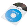 CD/DVD/BD用 不織布ケース(100枚収納/白)