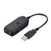 USBｵｰﾃﾞｨｵ変換ｱﾀﾞﾌﾟﾀ φ3.5mmｽﾃﾚｵﾐﾆｼﾞｬｯｸ用