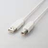 2.0m ＵＳＢ2.0ケーブル(ABﾀｲﾌﾟ)
