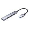 [４ﾎﾟｰﾄ] ＵＳＢ３．０スリムハブ
