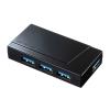 [4ﾎﾟｰﾄ] USB3.0ハブ(ﾏｸﾞﾈｯﾄ固定式/ﾊﾞｽﾊﾟﾜｰ)