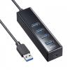 [４ﾎﾟｰﾄ] USB3.2ハブ(ﾏｸﾞﾈｯﾄ固定式/1m)