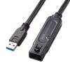10m ｱｸﾃｨﾌﾞﾘﾋﾟｰﾀｰｹｰﾌﾞﾙ(USB3.2/抜止ﾛｯｸ)