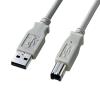 5.0m USBケーブル(A-B/2.0対応/ﾉﾝﾊﾛｹﾞﾝ)