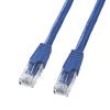 5m ＬＡＮケーブル(CAT6/ｸﾛｽ結線/ﾌﾞﾙｰ)