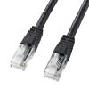 1 m LANｹｰﾌﾞﾙ(CAT6/つめ折れ防止/ﾌﾞﾗｯｸ)