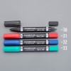 [赤/細･極細両用]  油性マーカー(ﾙﾓｶﾗｰ)