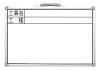 300x450mm 工事用ミニホワイトボード