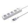 AC125V/15Ax  5m ﾀｯﾌﾟ(4口/3P/3Pﾌﾟﾗｸﾞ)