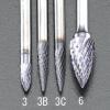 3x6.0mm/3mm軸 [Coated]超硬バー