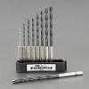 2.0-6.0mm/９本組 六角軸ドリル(HSS)