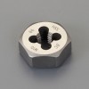 Ｍ20x2.5 /41mm 六角ダイス(並目/HSS)