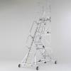 2.66m/ 9段 作業台(手摺り付/折畳式)
