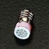 AC/DC12V/E10(23mm) ＬＥＤランプ(ﾚｯﾄﾞ)