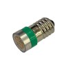 AC/DC12V/E10(21.5mm) ＬＥＤランプ(ｸﾞﾘｰﾝ)