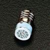 AC/DC24V/E10(23mm) ＬＥＤランプ(ﾌﾞﾙｰ)