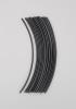 10.9mmx250mm 熱収縮チューブ(20本/黒)