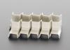 28.6x35mm ﾓｰﾙ継手内曲(ﾌﾟﾗｽﾁｯｸ製/灰/2個)