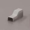 28x 65mm モール継手ｺｰﾅｰ(ﾌﾟﾗｽﾁｯｸ/灰/10個)