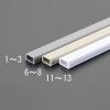 16mmx1.0m モール(ﾌﾟﾗｽﾁｯｸ製/ﾍﾞｰｼﾞｭ/10本)
