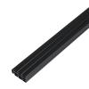 21mmx2.0m ﾃｰﾌﾟ付ﾓｰﾙ(ﾌﾟﾗｽﾁｯｸ/黒/10本)