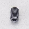 M6x10mm 六角穴付止ねじ(真鍮ﾊﾟｯﾄﾞ/鉄)
