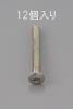 M6 x12mm 丸皿頭小ねじ(三価ｸﾛﾒｰﾄ/12本)