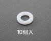 M24/25.0x39.0x4.0mm 平ﾜｯｼｬｰ(ﾅｲﾛﾝ製/10枚)