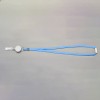 80cm リール付名札用ストラップ(青)