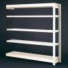1195x600x1800mm/300kg/４段 ｽﾁｰﾙ棚(連結用