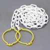 6.0mmx 2m プラスチックチェーン(白)