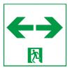 LED誘導灯用表示板(通路/左右矢印/C級）