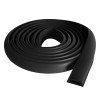 20x 8x2000mm クッションガード(D型/黒)