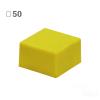 50x50x30mm 角型保護ｷｬｯﾌﾟ(EL/ｲｴﾛｰ/2個)