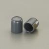 φ20x20mm 丸型保護キャップ(ｸﾞﾚｰ/2個)