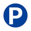 表示シール(駐車場)
