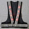 LED安全ベスト(紺/白)