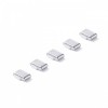 ﾃﾞｰﾀｾｷｭﾘﾃｨ用取付部品(白/Type-C/5個)