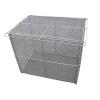 900x600x750mm/ 405L ﾀﾞｽﾄﾎﾞｯｸｽ(ｽﾃﾝﾚｽ製)