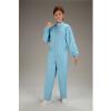 [Ｌ] ｸﾘｰﾝﾙｰﾑ用継ぎ作業服(青/ｾﾝﾀｰﾌｧｽﾅｰ)