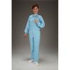 [LL] ｸﾘｰﾝﾙｰﾑ用継ぎ作業服(青/ｾﾝﾀｰﾌｧｽﾅｰ)